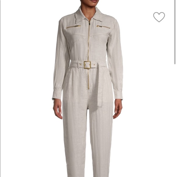 Weworewhat linen utility jumpsuit - Picture 6 of 7